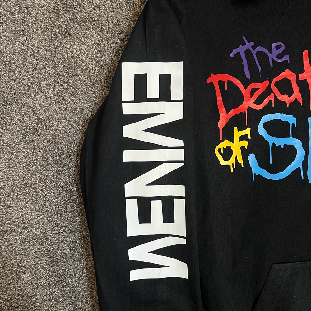 Eminem The Death of Slim Shady Pullover RARE Hoodie New S-5XL Fast … - Picture 2 of 10
